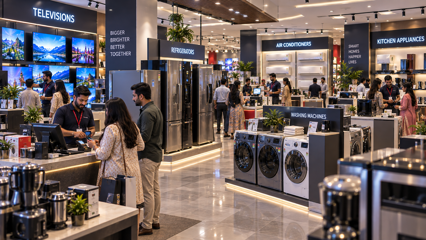 Centralized capabilities for growing appliance retail